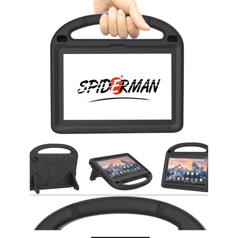 Kids 8 inch tablet case with spider design‎